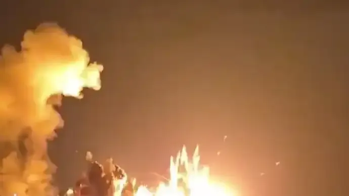 Isfahan Explosion: Bunker Buster Bomb Strike in Iran, Trump Shares Video