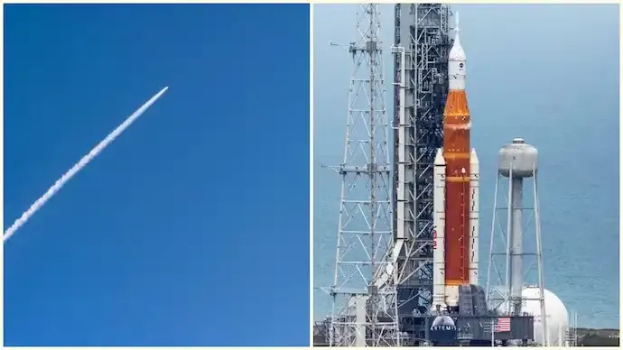 Artemis II Launch: NASA’s Crewed Moon Mission Captured from Flight