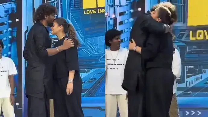 Nayanthara LIK event: Actor breaks no event rule for Vignesh Shivan, emotional moment goes viral