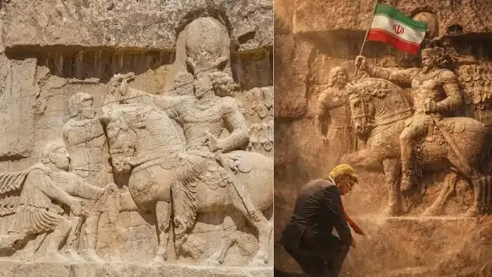 Iran’s Viral Trump Meme Revives Story of Persian King Shapur I Defeating Roman Emperor