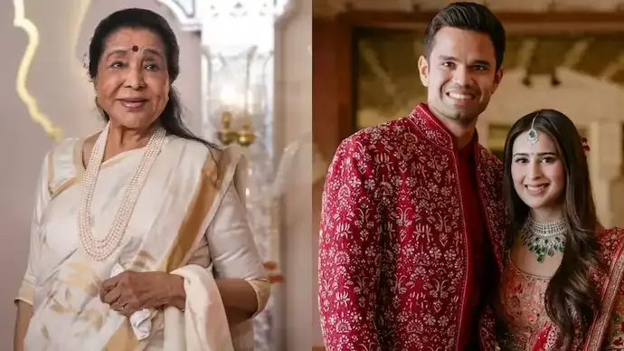 Asha Bhosle’s Last Public Appearance Was at Arjun Tendulkar’s Wedding