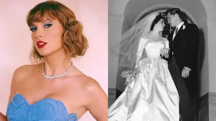 Taylor Swift Wedding Dress Inspired by Elizabeth Taylor’s Iconic Bridal Look
