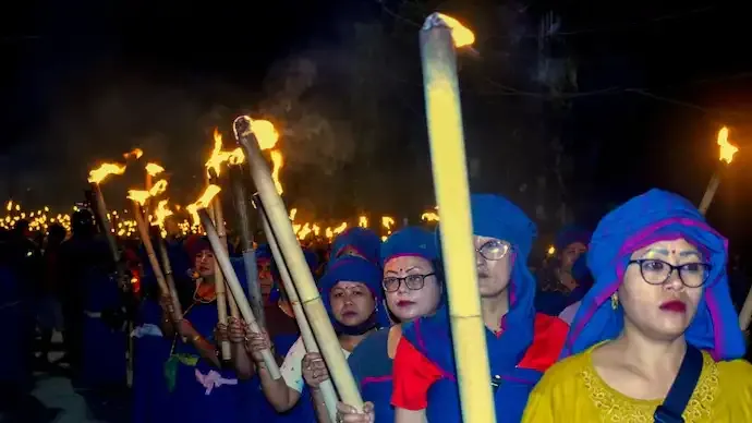 Manipur Protest Shutdown: Violence Erupts After Children Killed in Bomb Attack