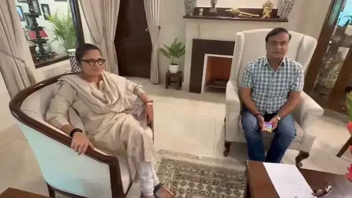 Sushmita Dev Resigns From Rajya Sabha and TMC, Likely to Join BJP After Meeting Himanta Biswa Sarma