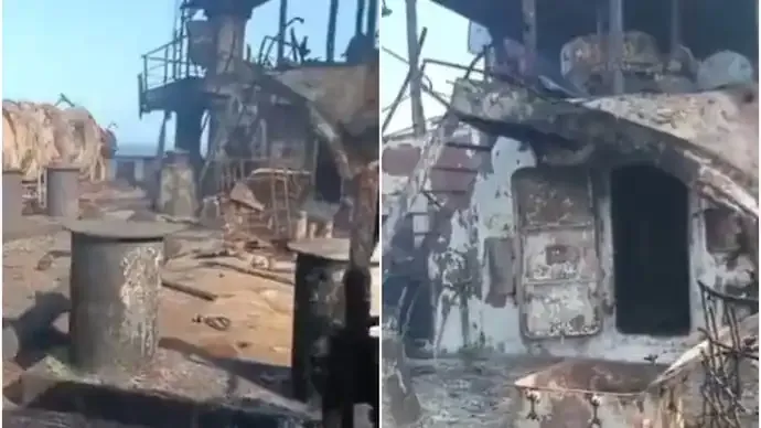 Indian Crew Sends SOS After US Strike Hits Tanker Near Oman, All 24 Seafarers Rescued