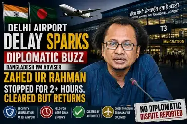 Bangladesh PM Tarique Rahman’s Adviser Returns to Dhaka After Entry Delay at Delhi Airport