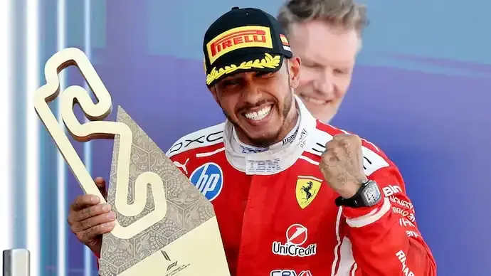 Lewis Hamilton's Ferrari Victory Sparks Fresh Buzz After Kim Kardashian's Public Reaction