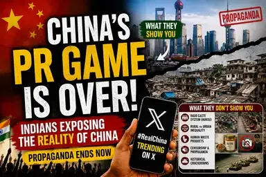 China’s PR Game Is Over? Why Indians on X Are Suddenly Talking About China’s Hidden Social Divide