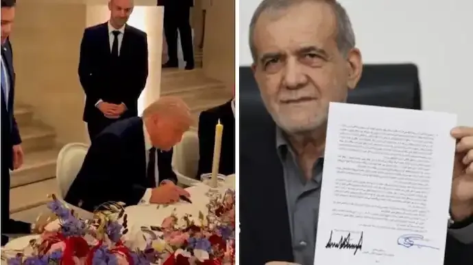 Trump and Iran's Pezeshkian Sign Historic Peace MoU, Strait of Hormuz Set to Reopen