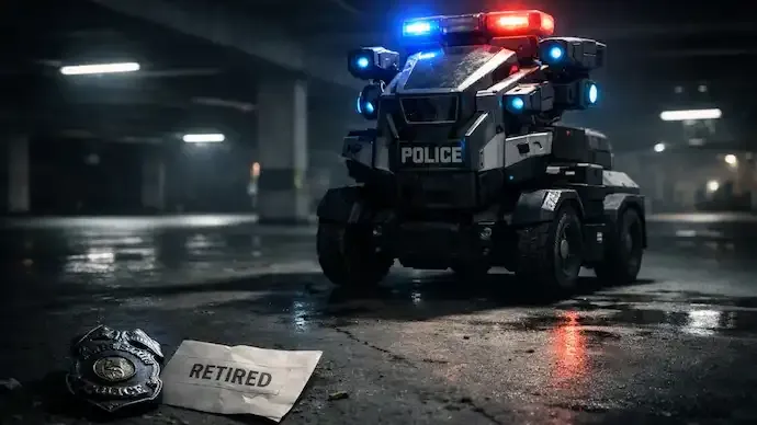 ₹63 Lakh Robot Cop Retired After One Year With Zero Arrests, Zero Tickets