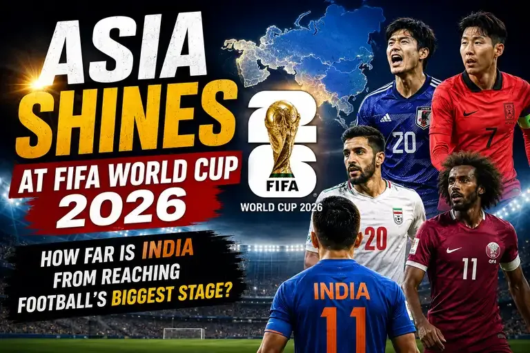 Asia Shines at FIFA World Cup 2026: How Far Is India From Reaching Football's Biggest Stage?