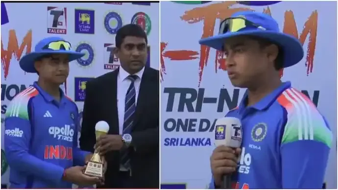 Vaibhav Sooryavanshi's 29-Ball 94 Stuns Sri Lanka A, Viral Interview Sends Strong Message to Selectors