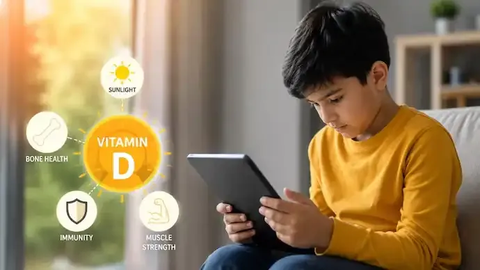 Vitamin D Deficiency in Children Rising as Screen Time Replaces Outdoor Play