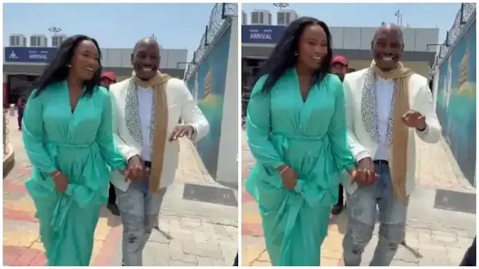 Fast & Furious Star Tyrese Gibson Arrives in Jamnagar as Ambani Family's Special Guest