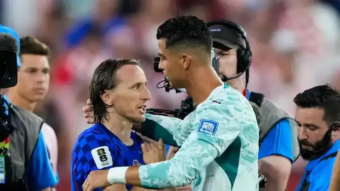 Portugal Beat Croatia 2-1 as Ronaldo Comforts Modric After Dramatic World Cup Exit