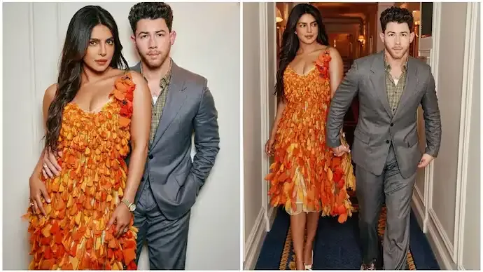 Priyanka Chopra and Nick Jonas Stun at Paris Fashion Week Dior Show
