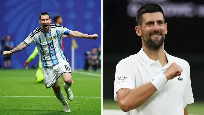 Novak Djokovic's '90 Minutes Like Messi' Joke Goes Viral After Epic Wimbledon Win