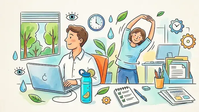 5 Healthy Workplace Habits to Boost Productivity and Well-Being Every Day