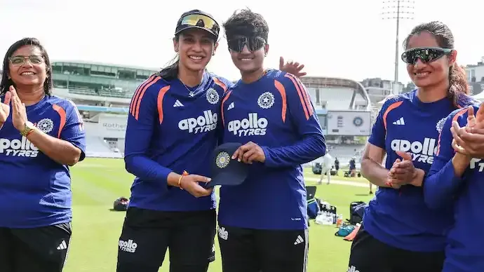 Shree Charani Makes Test Debut at Lord's After Record-Breaking T20 World Cup