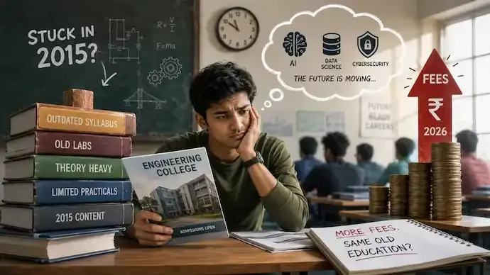 Engineering Colleges Charging 2026 Fees but Teaching 2015 Skills? The Growing Employability Crisis