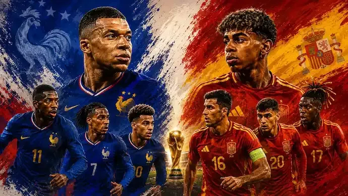 France vs Spain FIFA World Cup 2026 Semi-final: Mbappe, Yamal Set for Blockbuster Clash