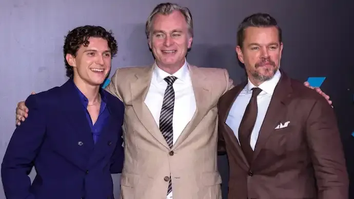 Tom Holland, Matt Damon Debunk Christopher Nolan Myths, Reveal What He's Really Like on Set