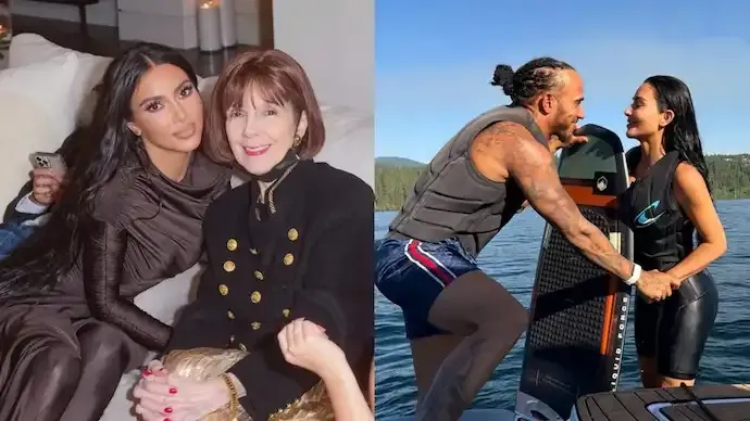Kim Kardashian Explains Vacation Post After Grandmother MJ's Death, Lewis Hamilton Shares Emotional Tribute