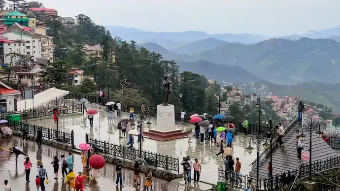 IMD Weather Update: Red Alert in Himachal, Heavy Rain Forecast for Delhi Today