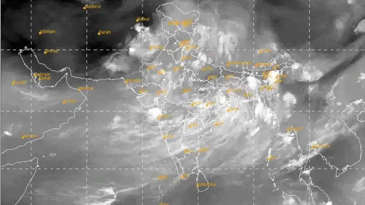 ISRO Satellite Images Show Monsoon Clouds Cover Nearly All of India: IMD Forecast Explained