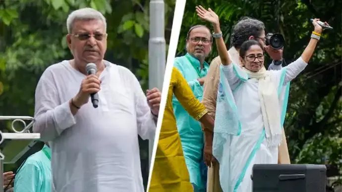 Mamata Banerjee, Kalyan Banerjee Clash at TMC Martyrs' Day Rally; MP Walks Out After Speech
