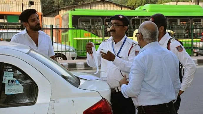 Supreme Court discusses recovery of unpaid traffic challans in India
