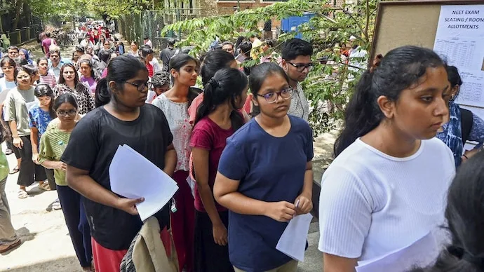 Representative image of competitive examination arrangements as a parliamentary panel recommends reforms to NTA procedures.