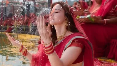 Tamannaah Bhatia in a Chhath sequence from The Vvaan