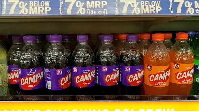 Reliance Campa energy drink products and Delhi High Court label dispute