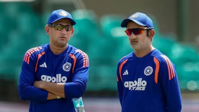 Former India chief selector Ajit Agarkar during his tenure with the Indian cricket team.