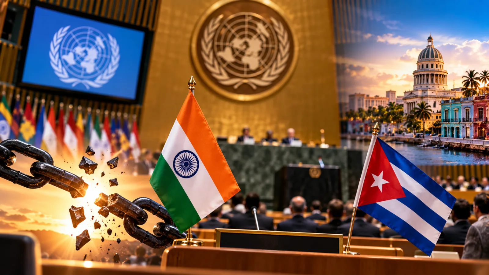 United Nations General Assembly resolution seeking an end to the US economic embargo on Cuba