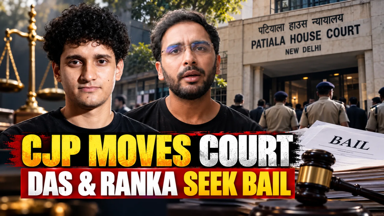 The Patiala House Court complex in New Delhi, where the CJP legal team plans to seek bail.