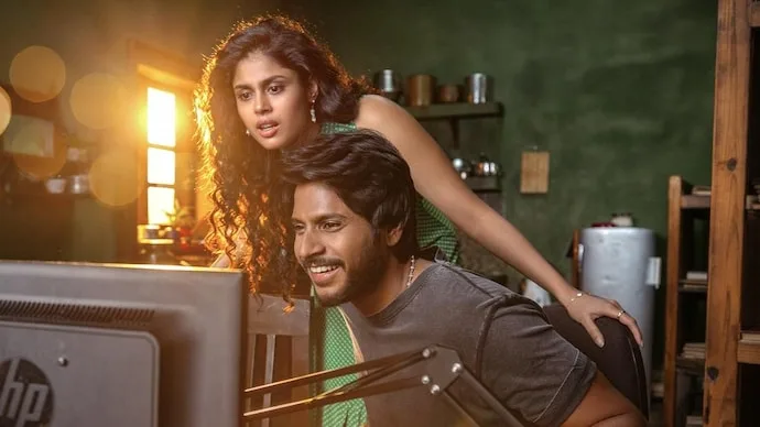 Jason Sanjay’s Sigma film poster featuring Sundeep Kishan and Faria Abdullah
