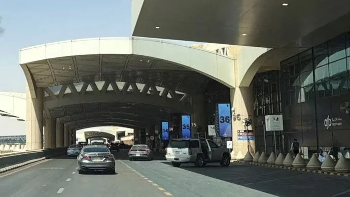 King Khalid International Airport in Riyadh partially resumes operations amid Houthi threats and renewed attacks on Saudi Arabia.