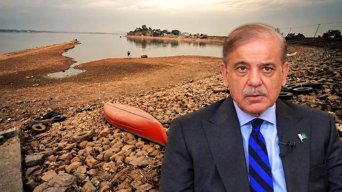 Pakistan's water crisis and projected irrigation shortage amid concerns over Indus Basin supplies and wheat cultivation.