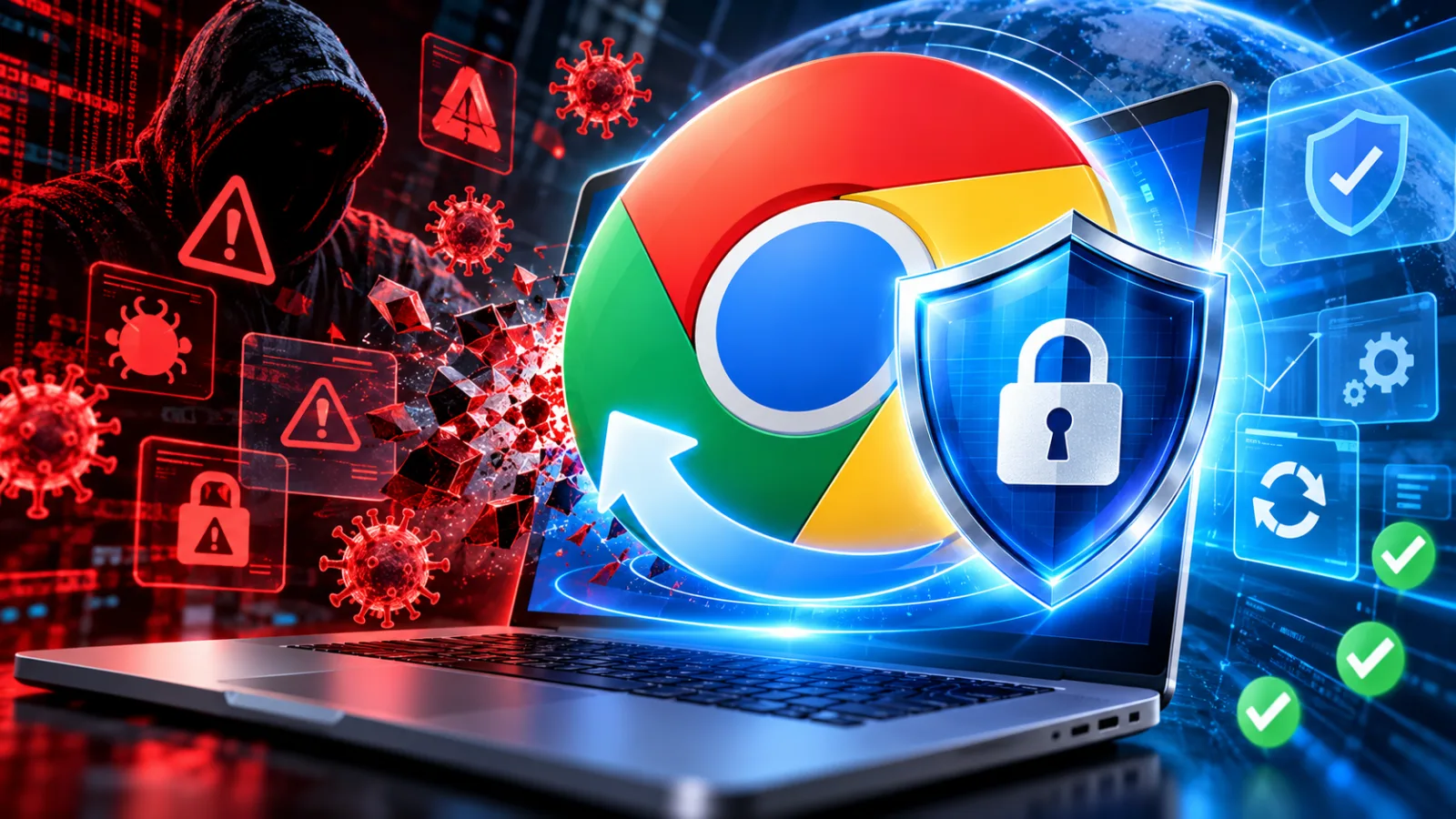 Google Chrome browser security update for Windows, macOS and Linux addressing critical vulnerabilities in version 156.