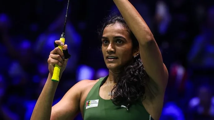 PV Sindhu during the French Open as she returns to the top eight of the BWF women's singles rankings.
