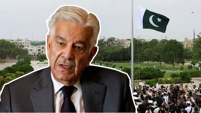 Pakistan Defence Minister Khawaja Asif, who has raised allegations about bureaucrats settling abroad