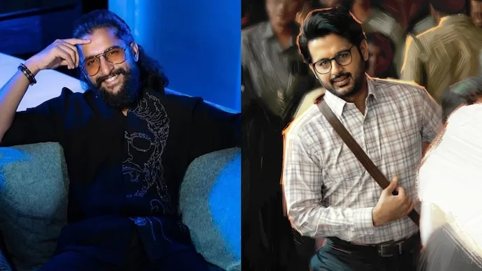 Nani and Nithiin associated with the upcoming Telugu film Alias Rukmini, scheduled for a December 4 release.