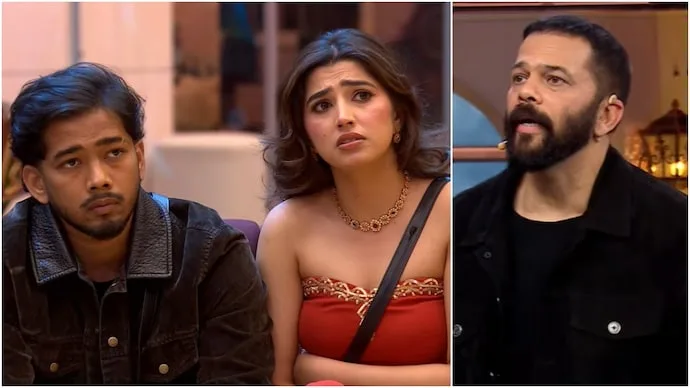Rohit Shetty questions Bigg Boss 20 contestants ScoutOP and Love Gill about their closeness during Weekend Ka Vaar.