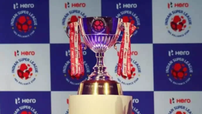 Indian Super League logo as MG Motor prepares to become the new title sponsor