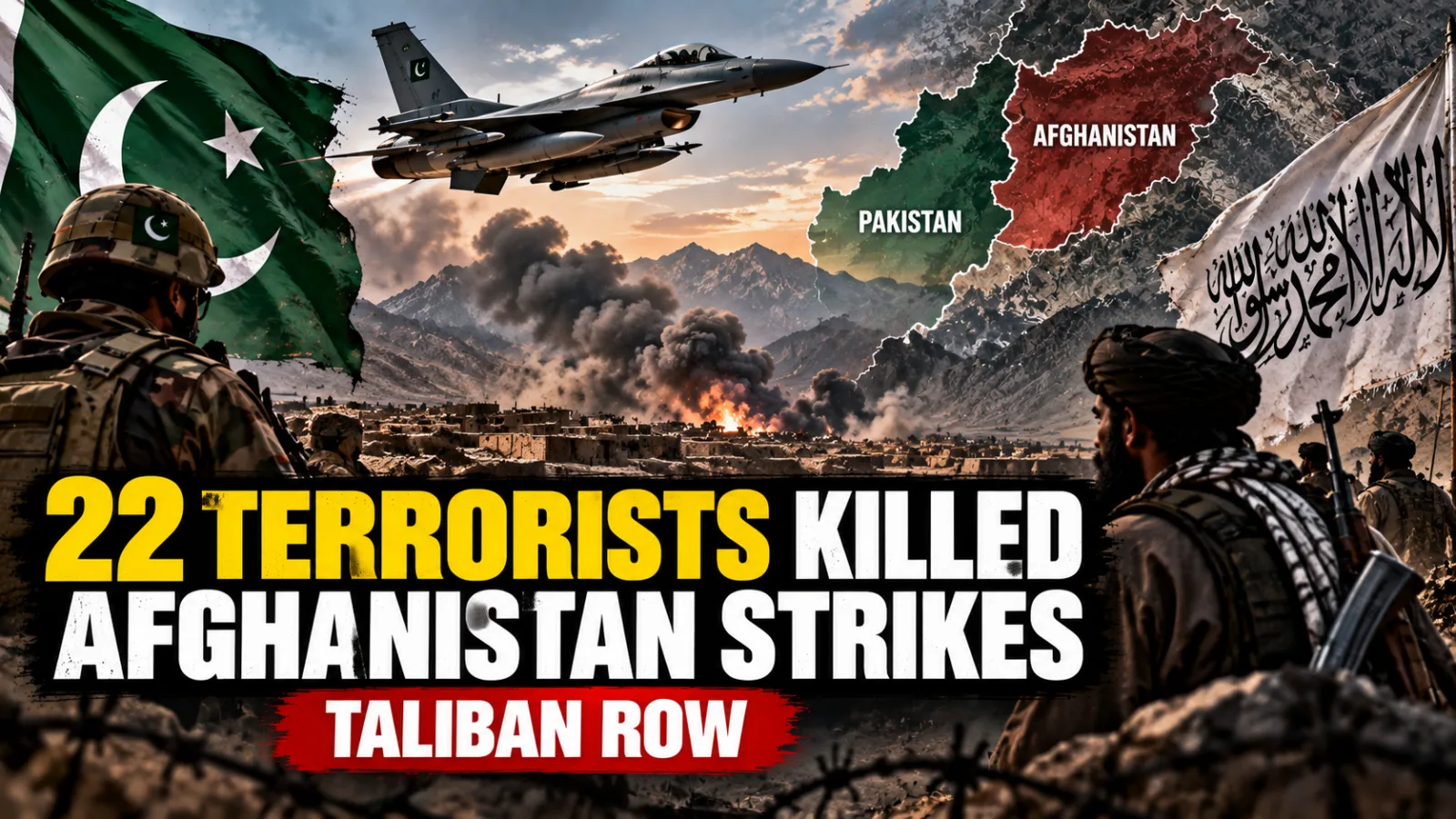 Pakistan Afghanistan strikes target alleged TTP hideouts amid rising tensions