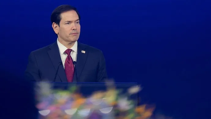 US Secretary of State Marco Rubio during his visit to India amid trade and immigration discussions