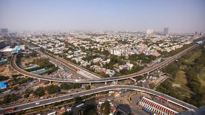 Delhi NCR office buildings representing rising institutional real estate investments