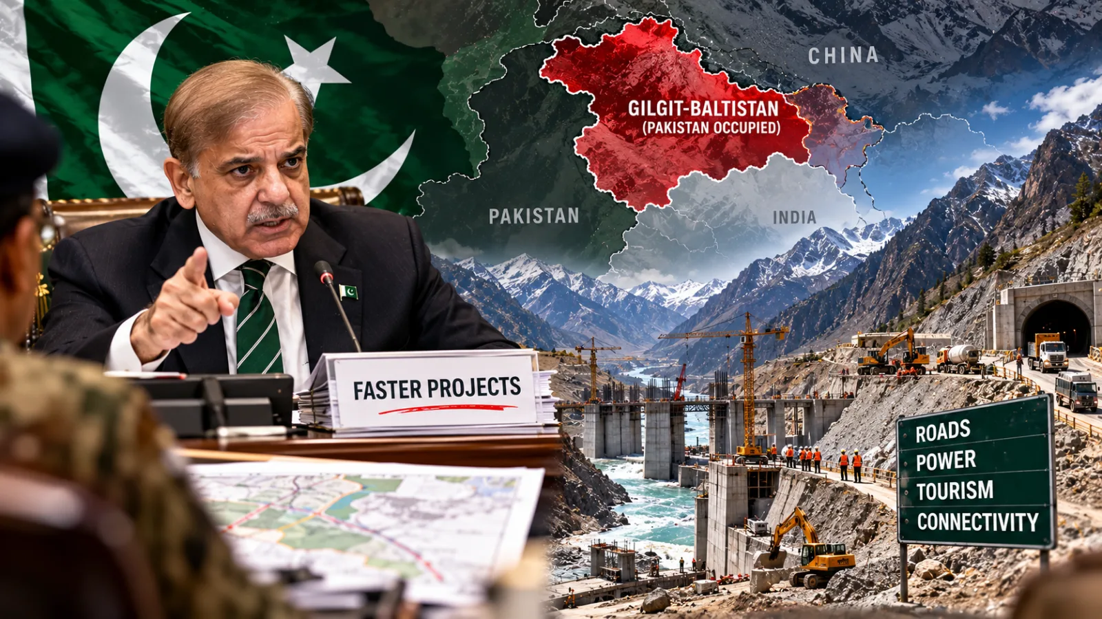 Representational image illustrating infrastructure and development projects in Gilgit-Baltistan.